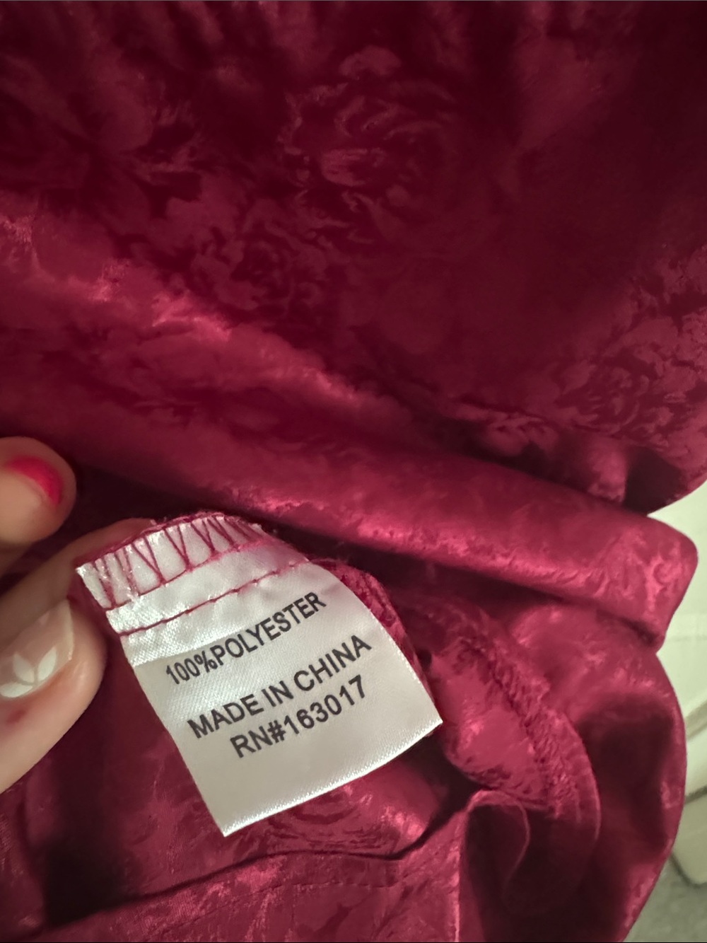 🌹 Princess Polly Red Rose Bustier Silk Slip Dress 🌹 - Picture 11 of 14